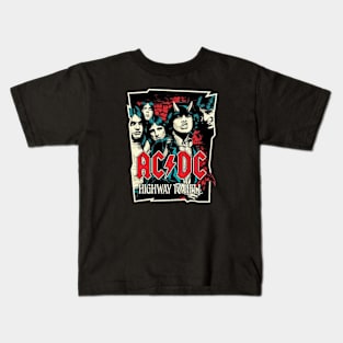 ACDC design retro Kids T-Shirt